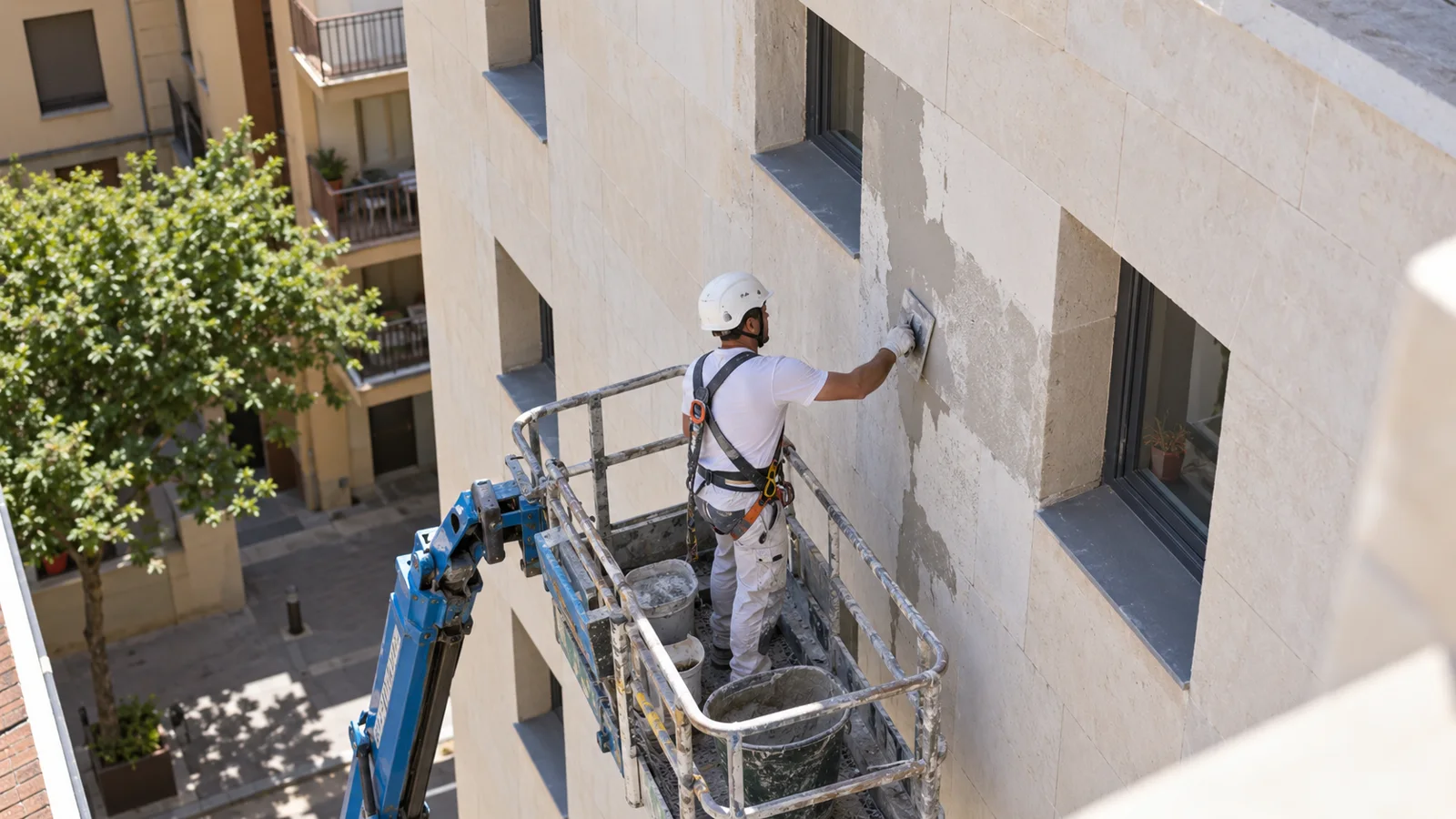Rehabilitación de fachadas en Mataró