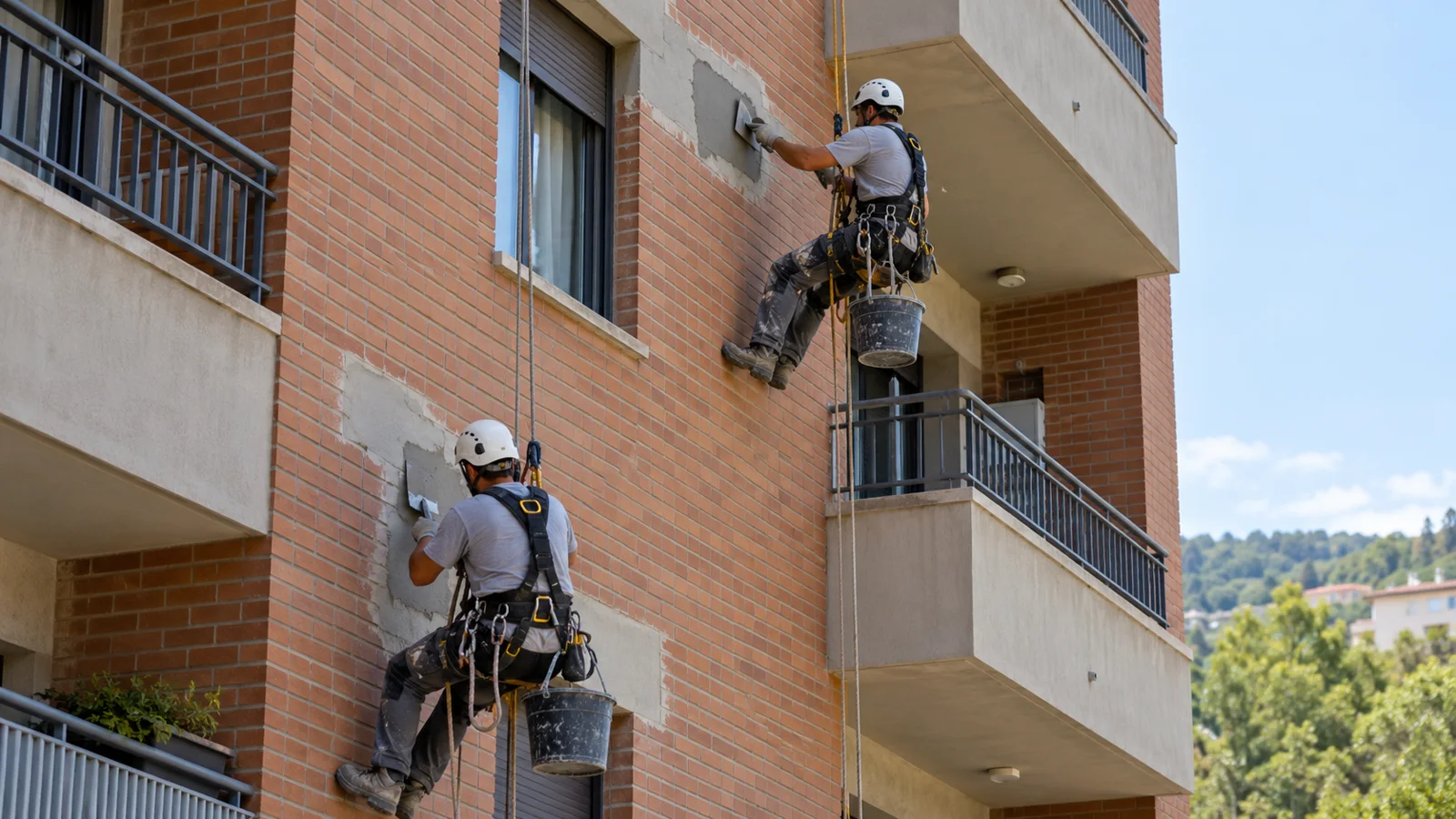 Trabajos verticales en Dosrius