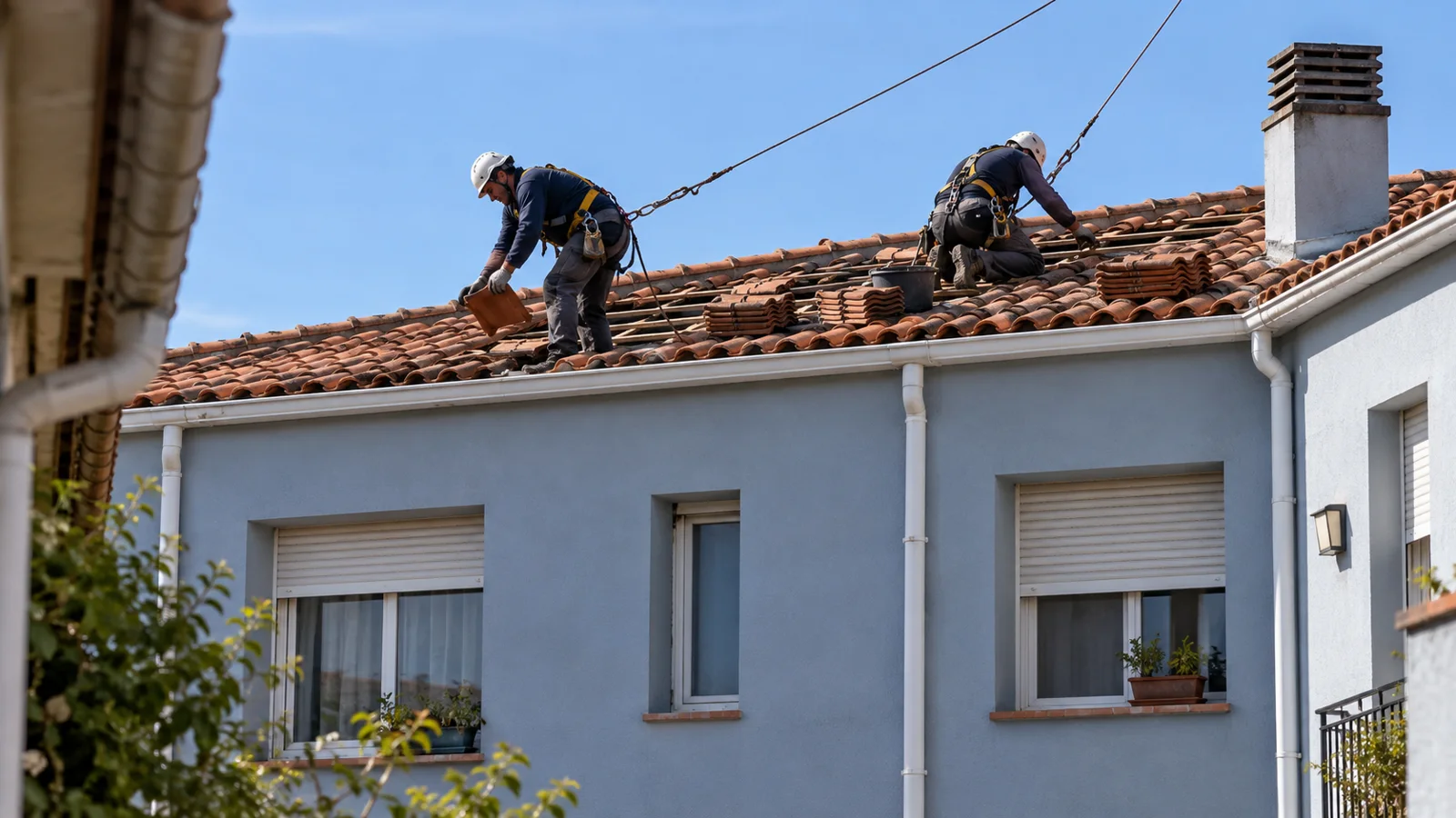 Trabajos verticales en Dosrius